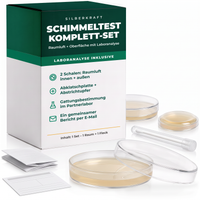 Silberkraft kompletny zestaw do testu pleśni – powietrze i powierzchnia z analizą laboratoryjną