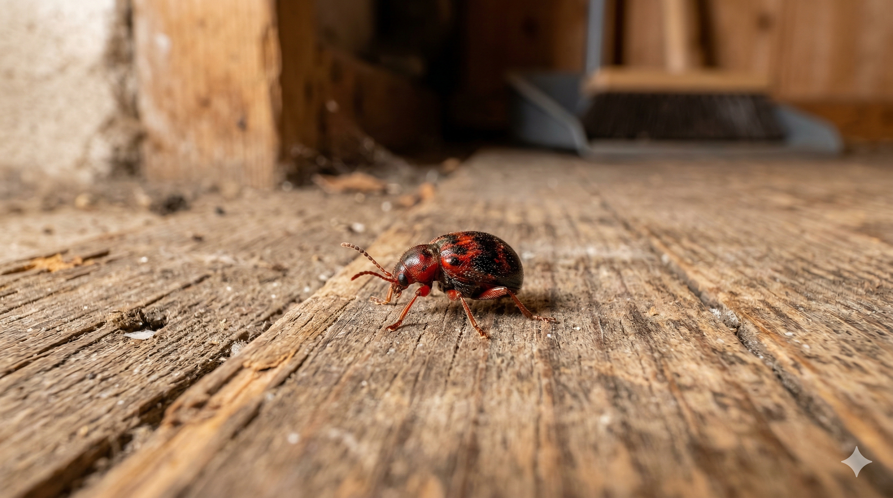 Czerwony chrząszcz kulisty: rozpoznaj, wywołaj i skutecznie walcz