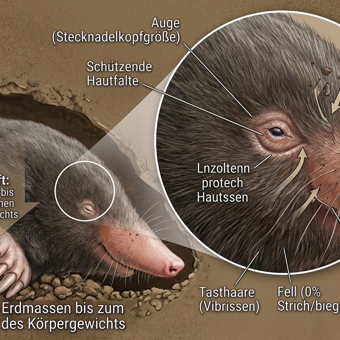 Mechanizmy ochronne oka kreta