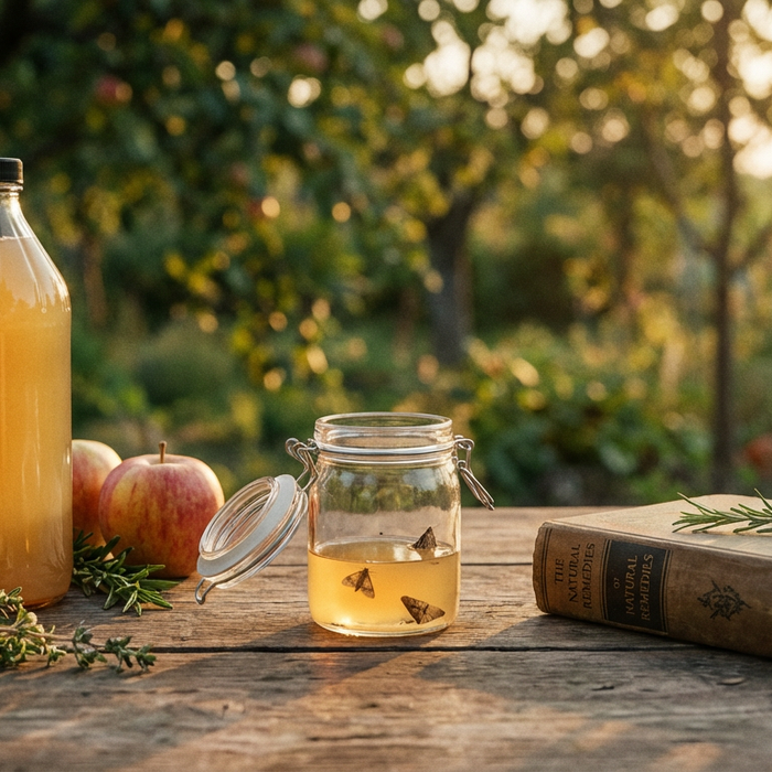 Apfelessig gegen Motten: Das Hausmittel wissenschaftlich erklärt
