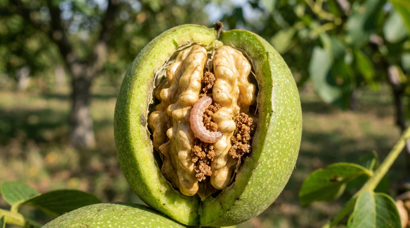 Apfelwickler an Walnuss: Befall erkennen & natürlich bekämpfen