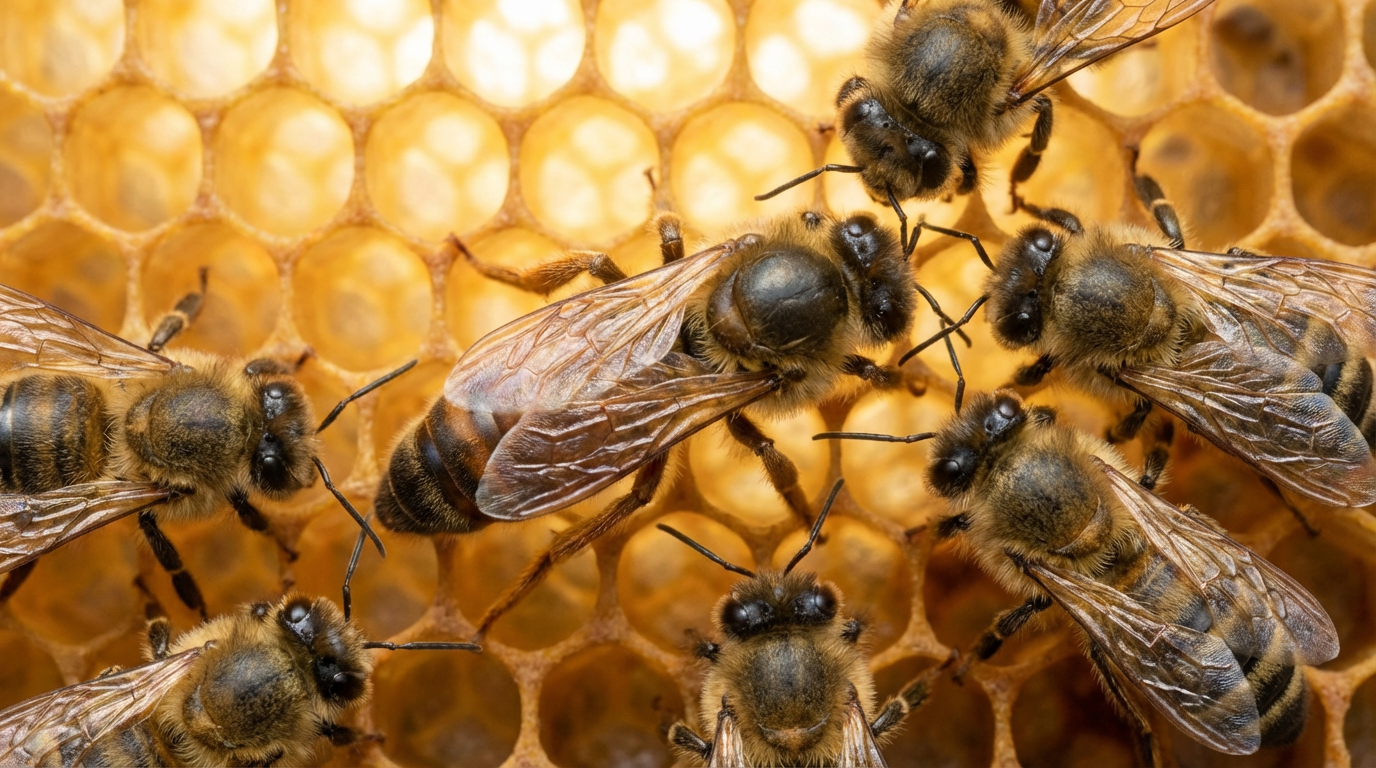 Królowa pszczół: zadania, cechy i cykl życia