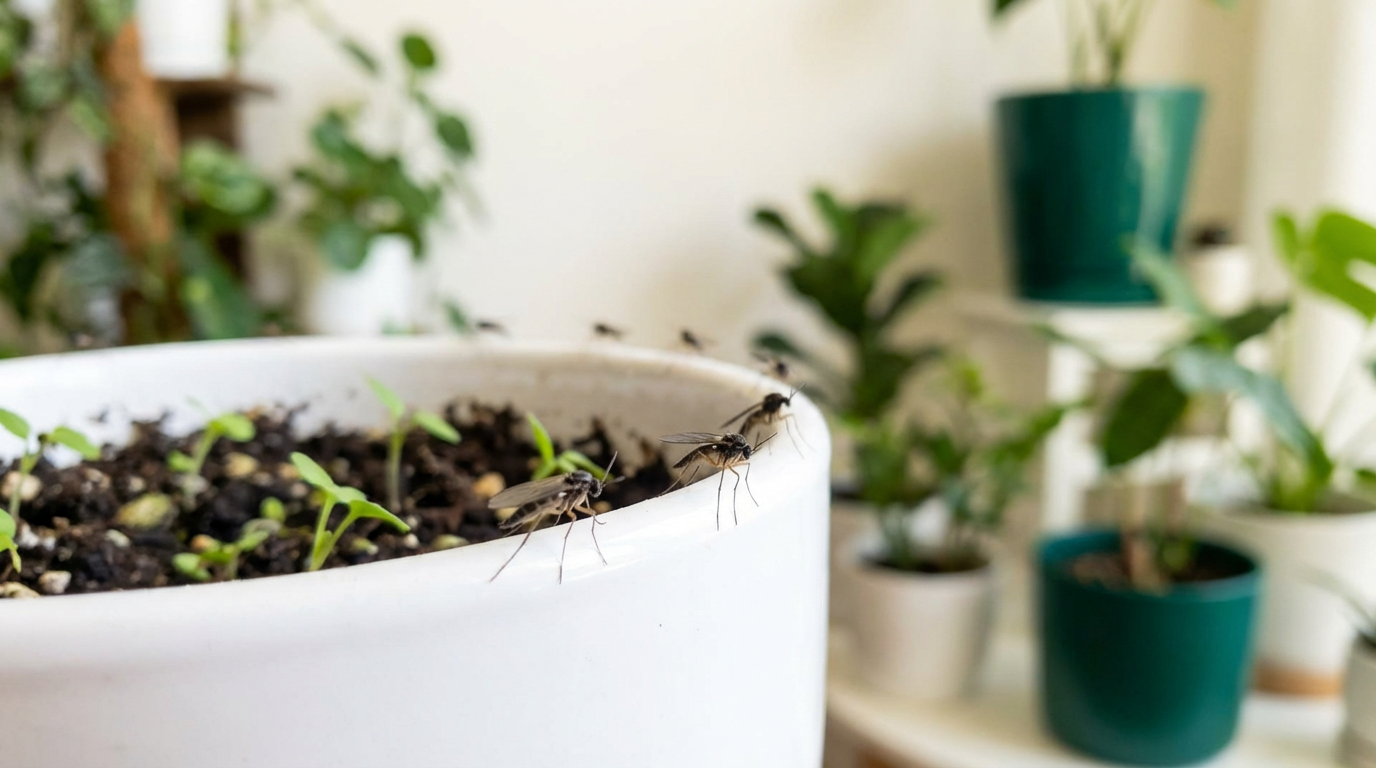 larwy komarów grzybowych