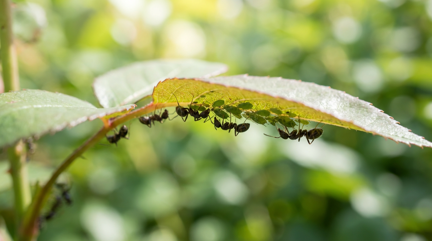 Czy mrówki jedzą mszyce?