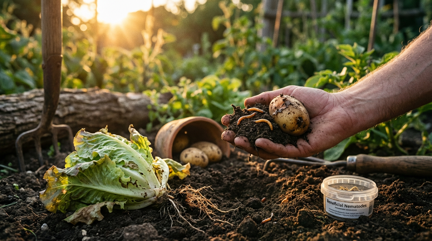 Wireworms w ogrodzie: wykrywaj, zapobiegaj i zwalczaj biologicznie