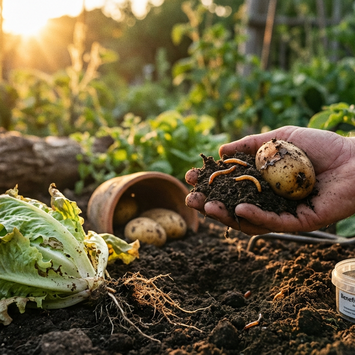 Wireworms w ogrodzie: wykrywaj, zapobiegaj i zwalczaj biologicznie