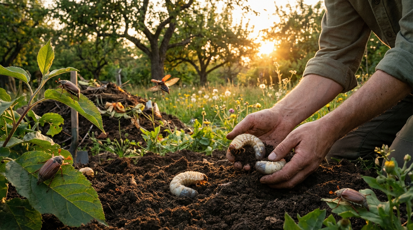 Grubs Chafer: Wszystko o wykrywaniu, cyklu życia i kontroli