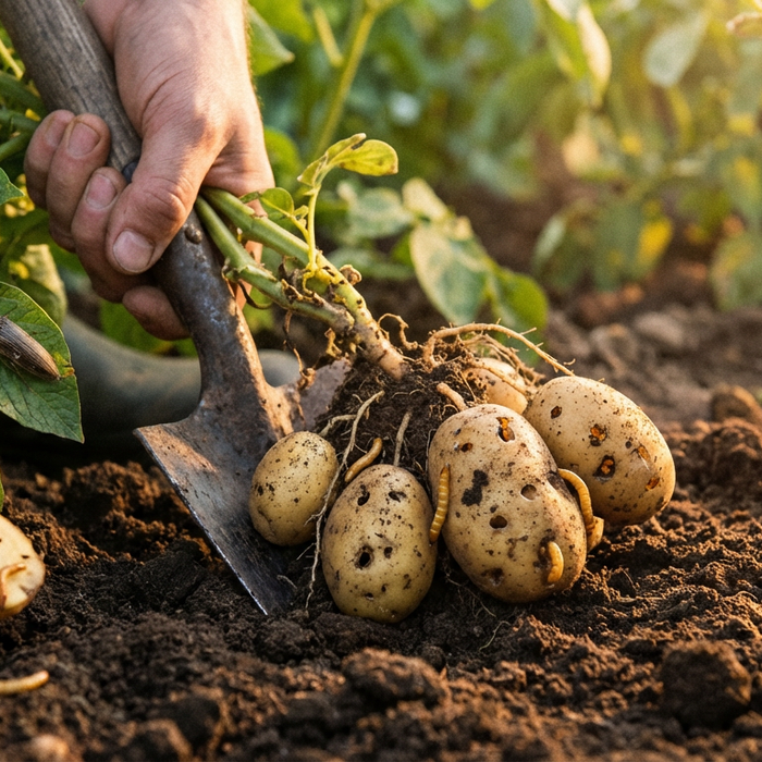 Szkodniki ziemniaków Wireworms: wykrywanie, biologia i kontrola