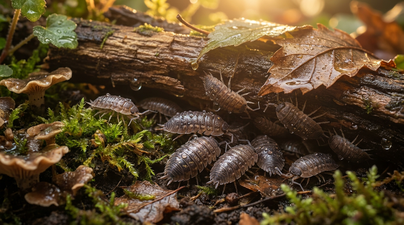 Wilgoć Woodlice: Dlaczego skorupiaki potrzebują wilgoci