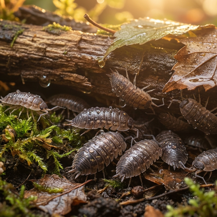 Wilgoć Woodlice: Dlaczego skorupiaki potrzebują wilgoci