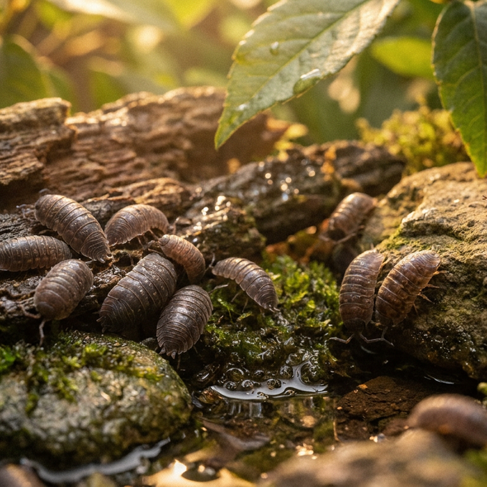 Woodlice & Moisture: Dlaczego umierają bez wody