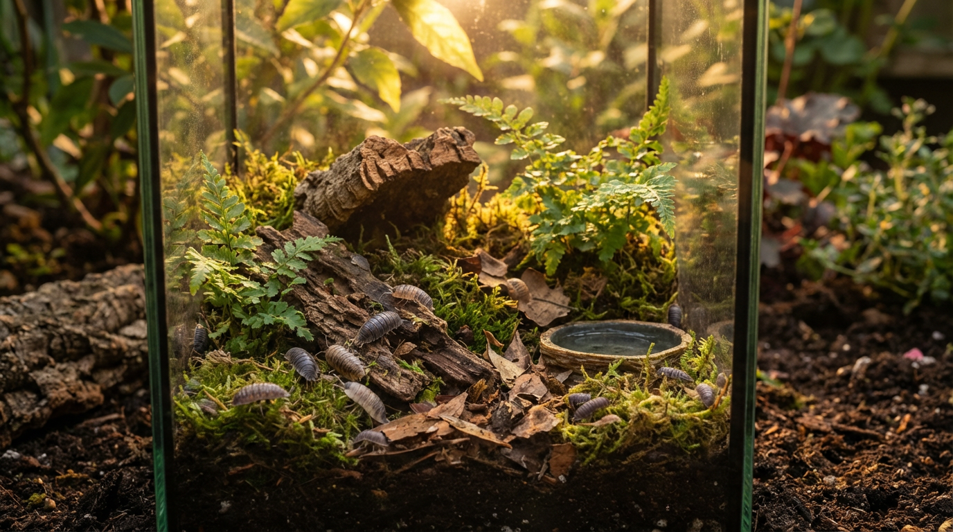 Hodowla Woodlice: najlepszy przewodnik po terrarium