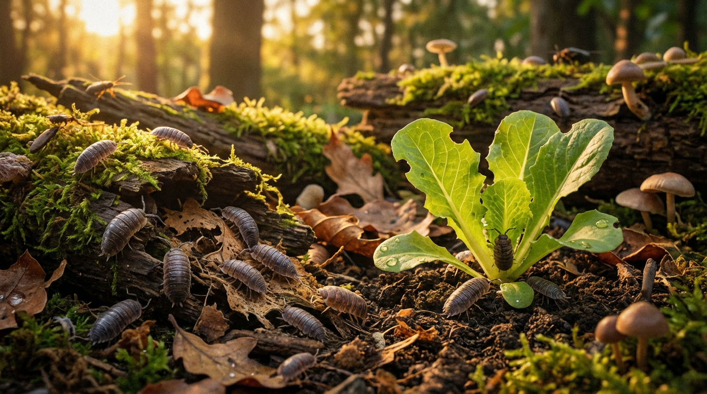 Woodlice w ogrodzie: przydatne skorupiaki czy szkodniki?