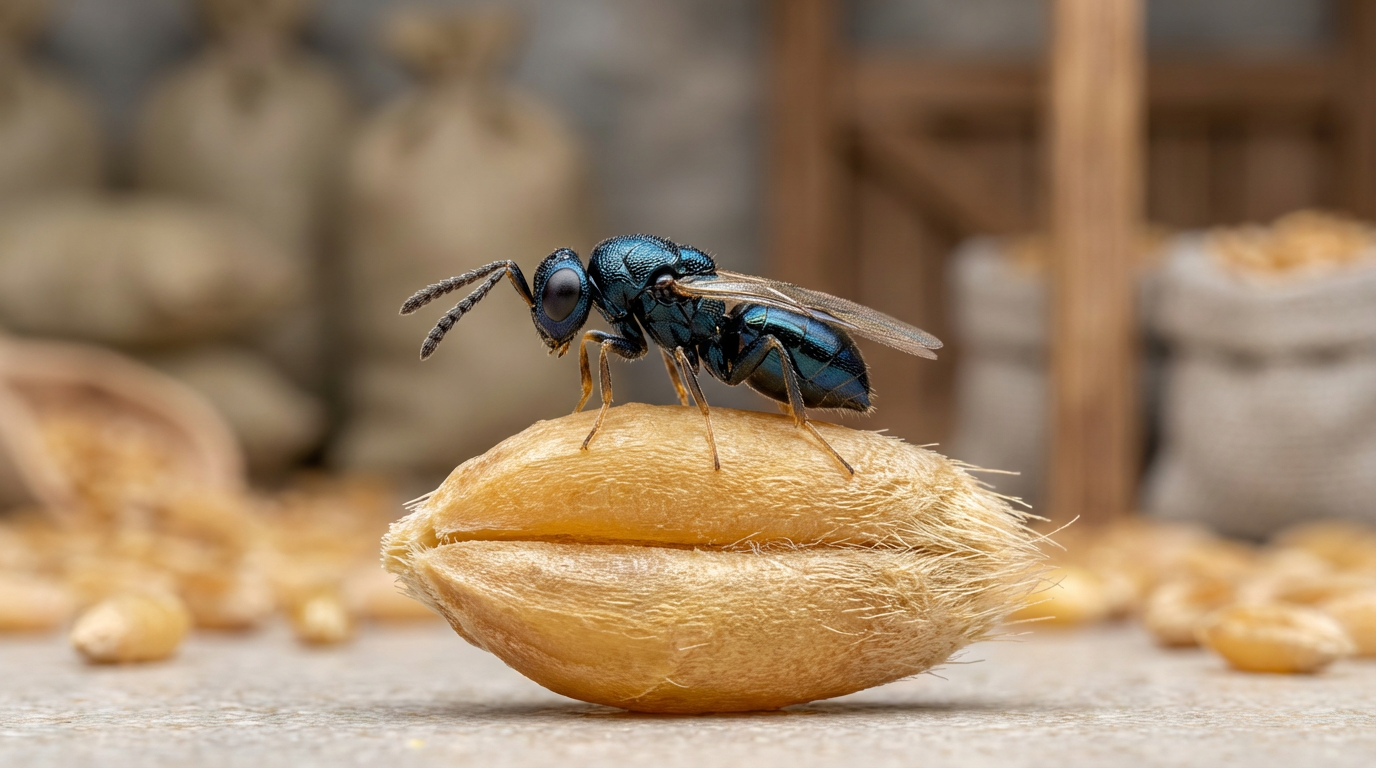 Rozmnażanie os magazynowych: biologia, hodowla i zastosowanie w ochronie magazynowej