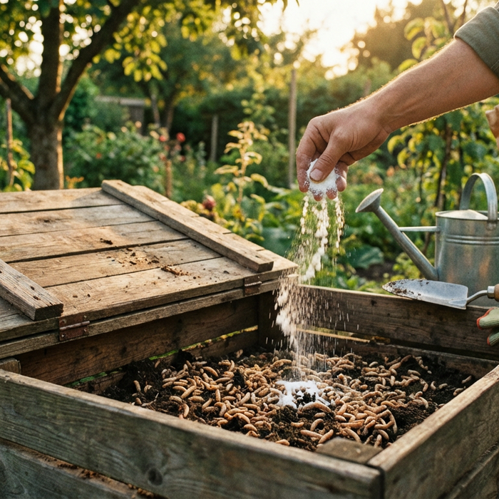 Zwalczanie robaków w koszu na odpady organiczne za pomocą sody oczyszczonej: wskazówki i domowe sposoby