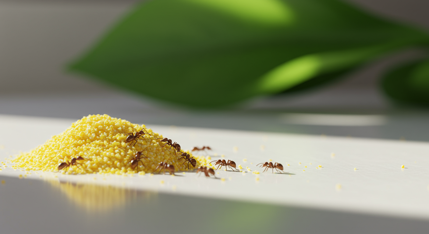 Mąka kukurydziana na mrówki: mit czy skuteczny domowy sposób?