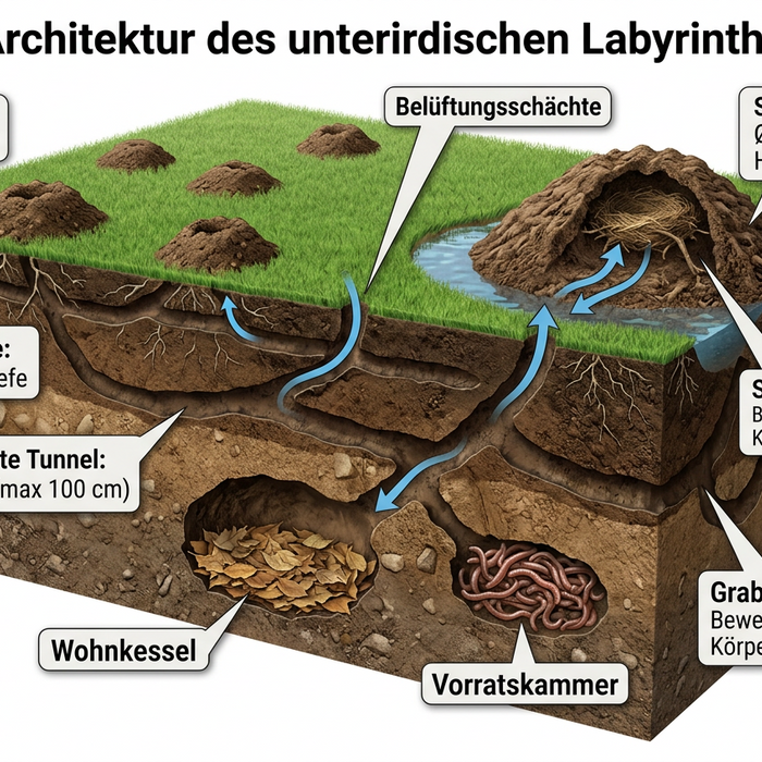 Architektura podziemnego labiryntu