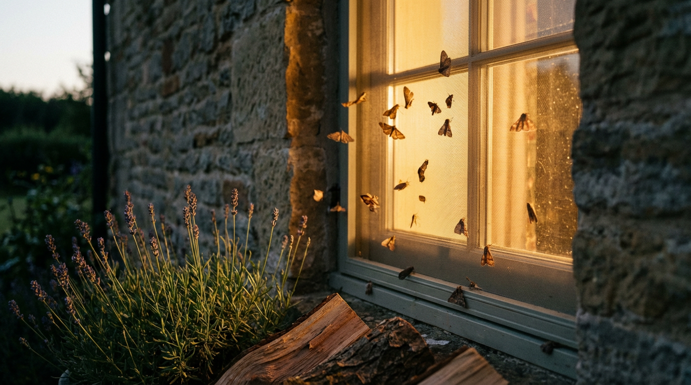 Motten draußen: Gefahr für die Wohnung & effektiver Schutz