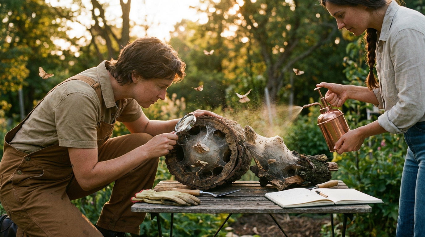 Znajdź i zniszcz gniazda ćmy: przewodnik eksperta