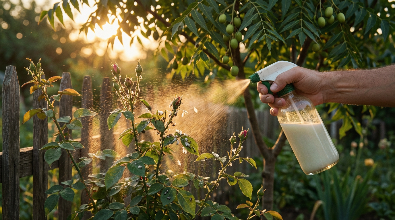 Efekt olejku neem: jak azadirachtin w naturalny sposób powstrzymuje szkodniki