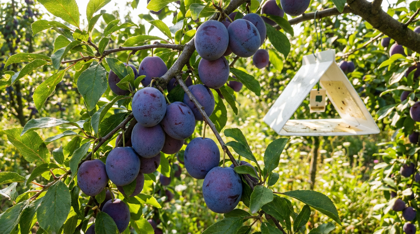 Zwalcz ćmę śliwkową – domowe sposoby: jak organicznie uratować swoje zbiory