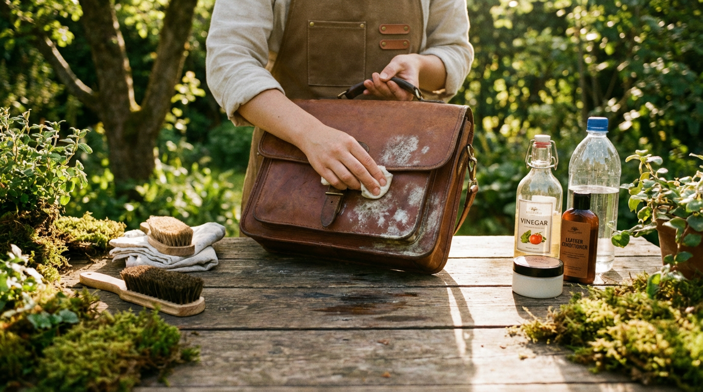 Usuwanie pleśni ze skóry: krok po kroku do ratowania elementów