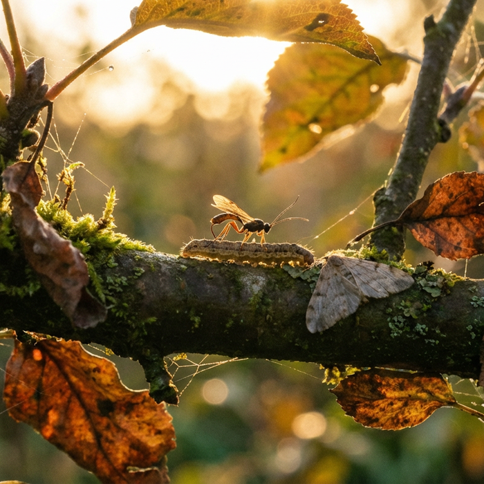 Schlupfwespen gegen Frostspanner: Biologische Bekämpfung im Detail