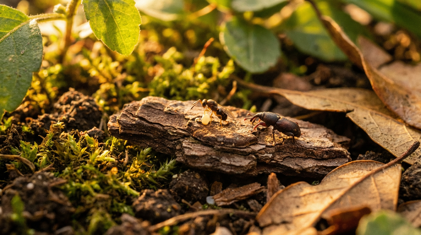 Pasożytnicze osy przeciwko chrząszczom zbożowym: szczegółowe zwalczanie biologiczne