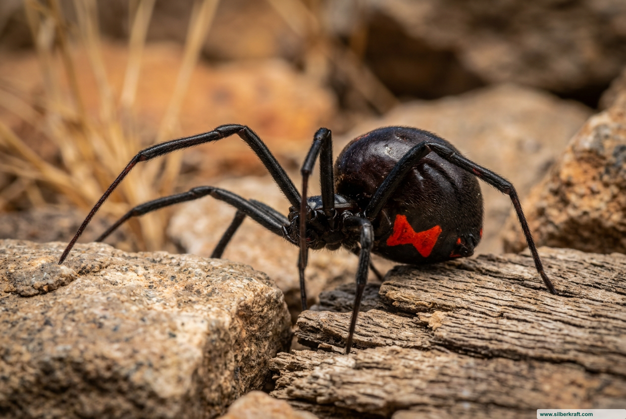 Black Widow Spider: Wszystko o wykrywaniu, niebezpieczeństwie i rodzimych krewnych