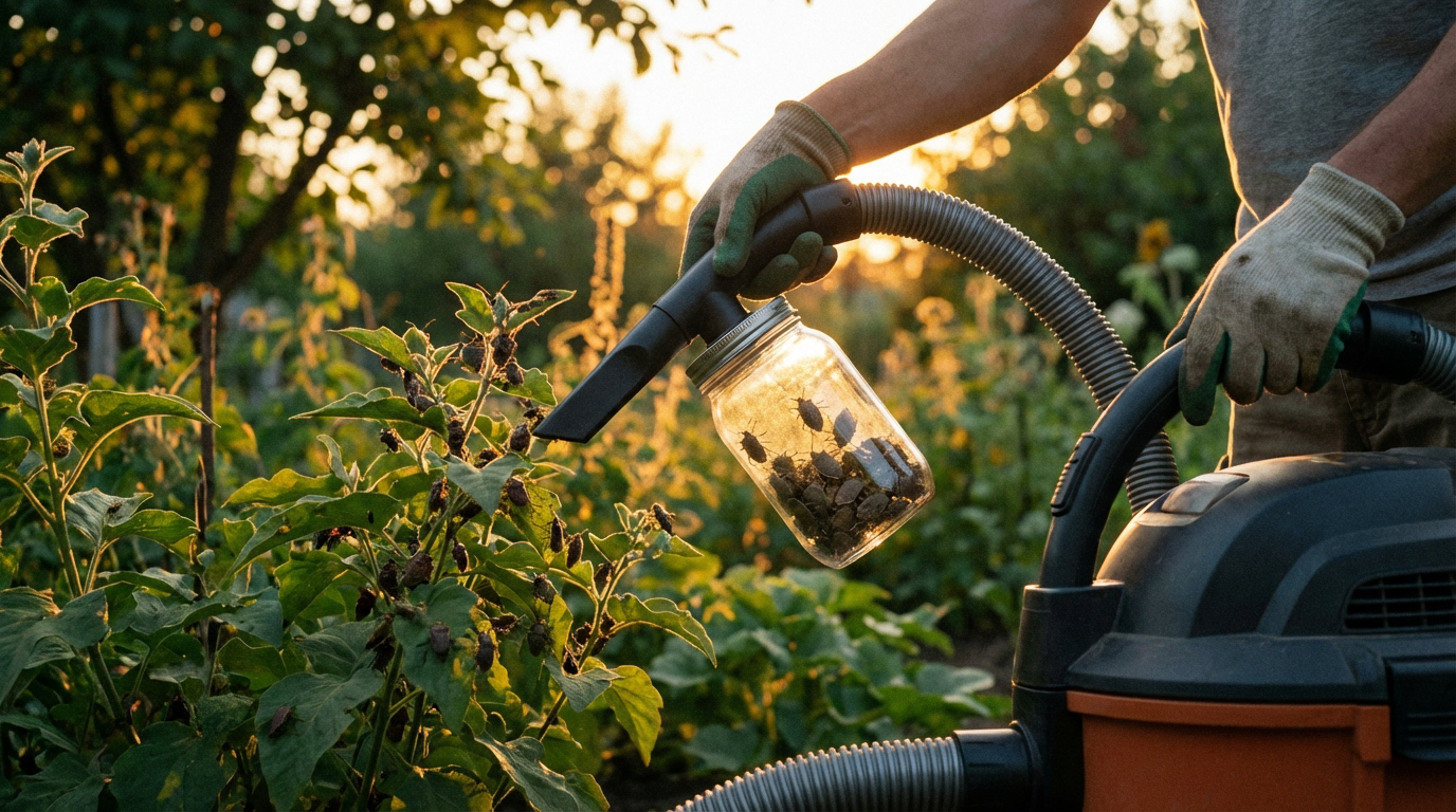Odkurzanie śmierdzących owadów: genialna sztuczka przeciwko smrodowi