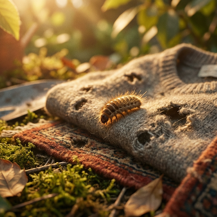 Larwy chrząszcza dywanowego są niebezpieczne: Identyfikacja zagrożeń dla zdrowia i tekstyliów