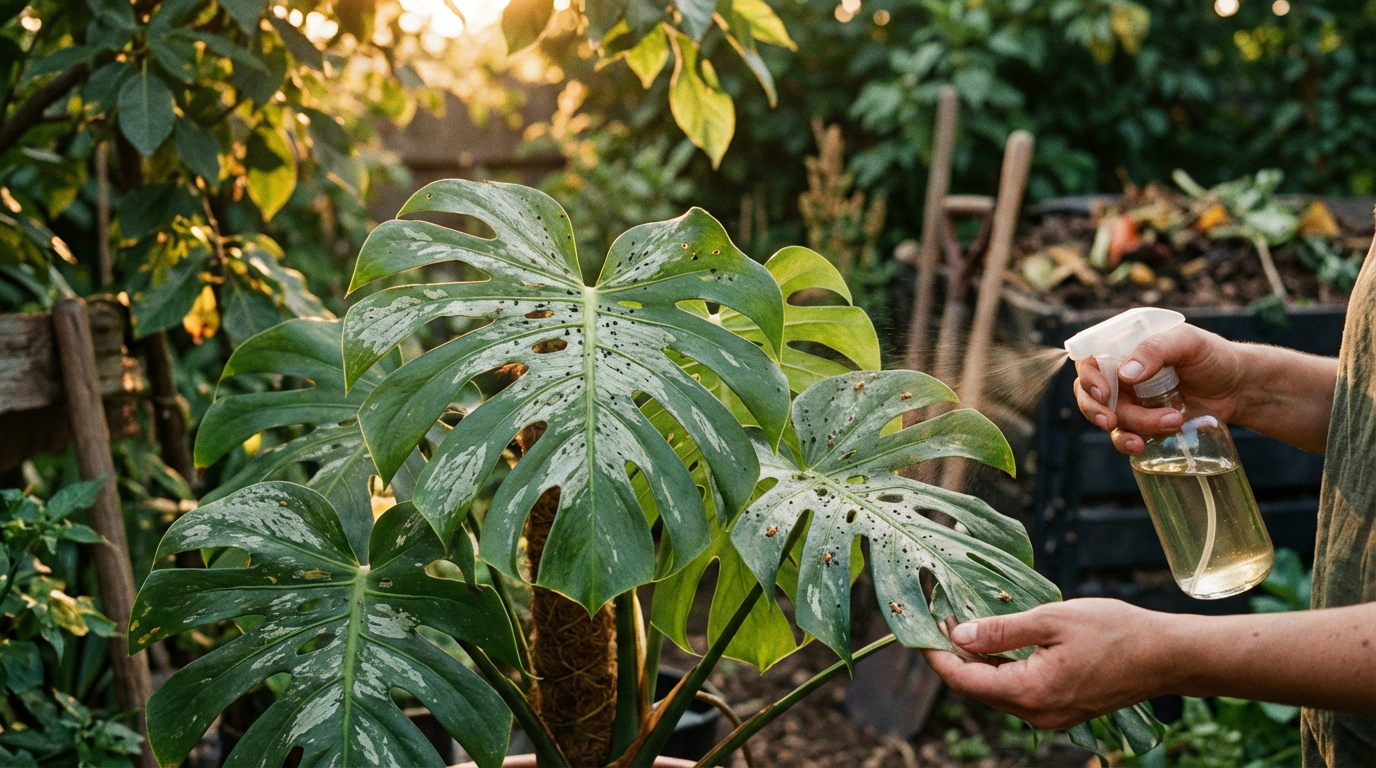 Thrips Monstera: wykrywanie i zrównoważone zwalczanie inwazji