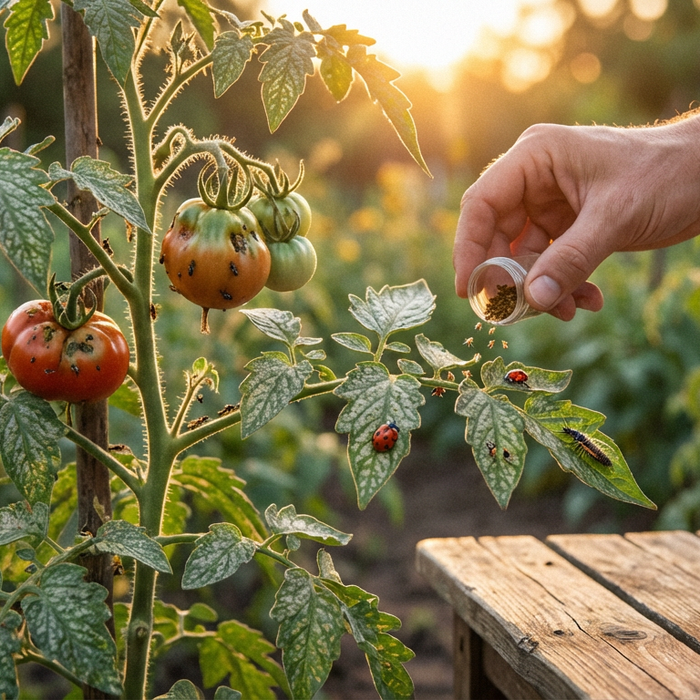 Thripse Tomaten: Schadbilder erkennen und biologisch bekämpfen