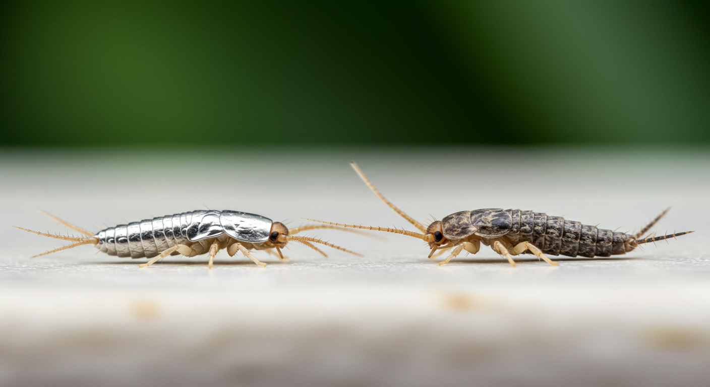 Różnica między rybą papierową a srebrną – kto pełza po Twoim domu?
