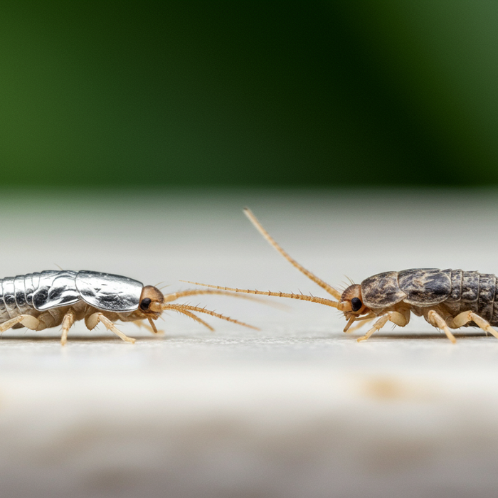 Różnica między rybą papierową a srebrną – kto pełza po Twoim domu?