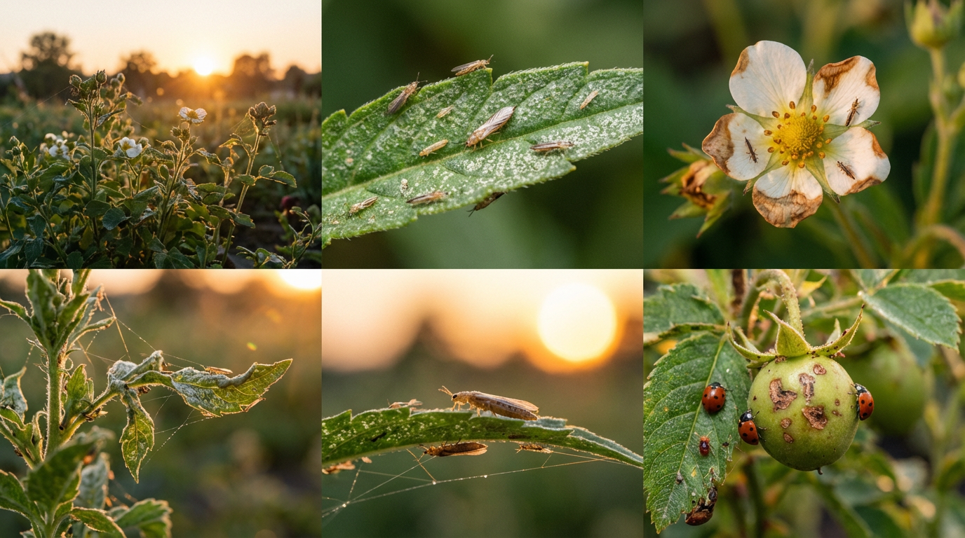 Co to są wciornastki? Szczegółowa biologia, gatunki i wzorce uszkodzeń