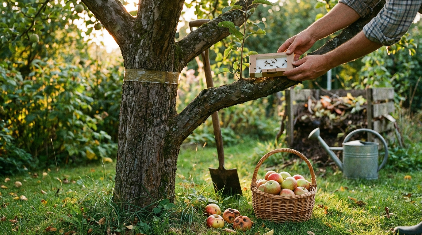 Jak walczyć z robakami na jabłoniach: strategie zdrowych zbiorów