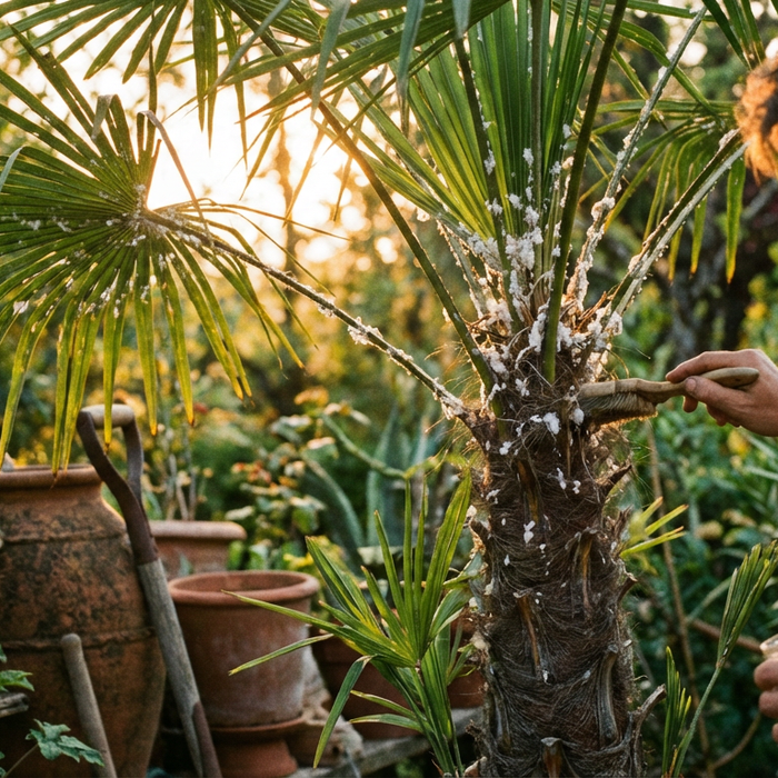 Wełnowce palmowe: jak skutecznie uratować roślinę