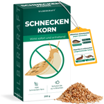 Pellet ślimakowy Silberkraft 200g – skuteczna ochrona przed ślimakami, działa natychmiastowo i utrzymuje się aż do 4 tygodni. Granulat do odstraszania ślimaków w ogrodzie, grządkach i grządkach podwyższonych.