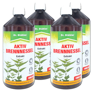 Aktiv Brennnessel Extrakt - Natürliche Pflanzenstärkung für gesundes Wachstum - Silberkraft