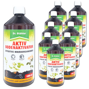 Aktiv Bodenaktivator - Effektive Mikroorganismen für ein gesundes Bodenmilieu - Silberkraft
