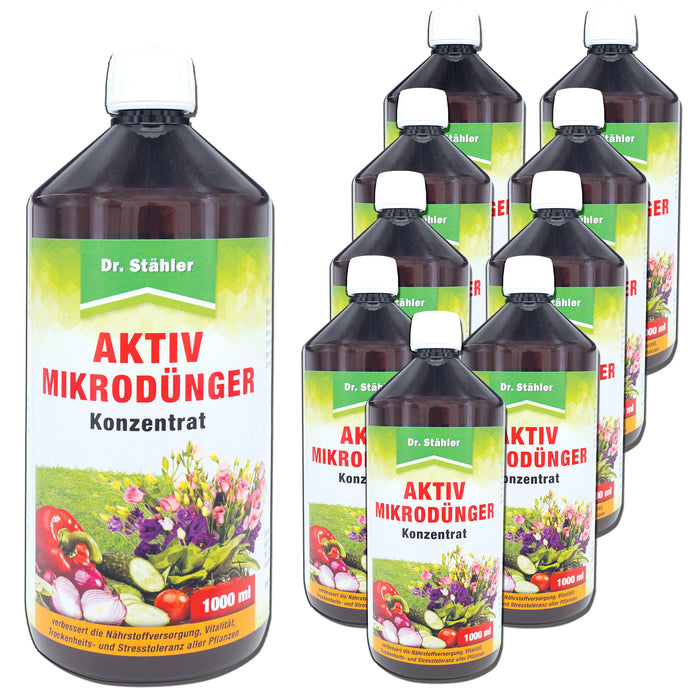 Aktywny koncentrat mikronawozów - organiczny nawóz NK, płyn - Silberkraft