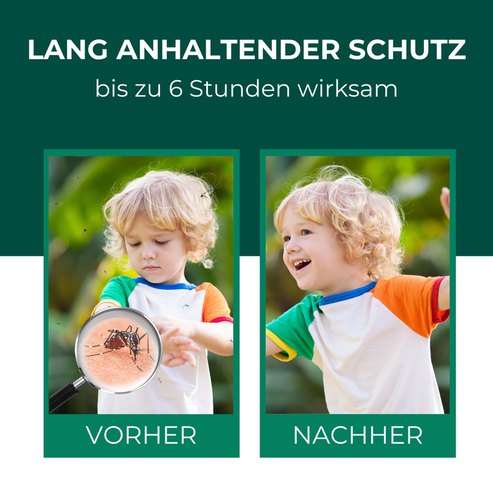 Mückenspray für Kinder & Babys ab dem 6ten Monat - Silberkraft
