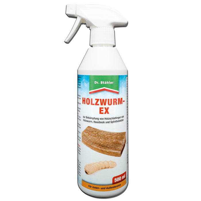 Skuteczny spray na korniki: niezawodna ochrona przed szkodnikami drewna, takimi jak kornik, chrząszcz domowy i bielak - Silberkraft