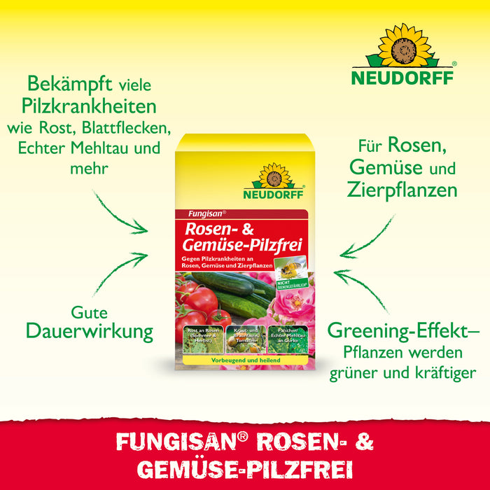 Neudorff Fungisan Rosen- und Gemüse-Pilzfrei - Silberkraft