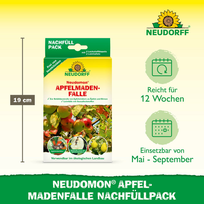 Neudorff Neudomon ApfelmadenFalle Nachfüllpack - Silberkraft