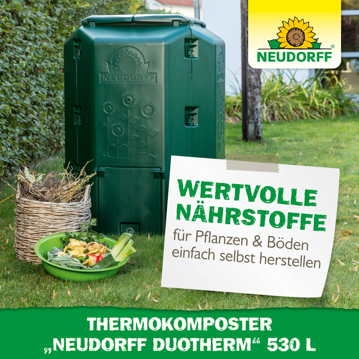 Neudorff Thermokomposter "Neudorff DuoTherm 530 l" - Silberkraft