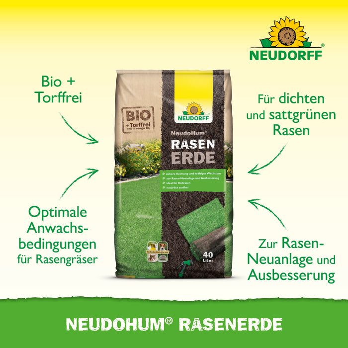 Neudorff NeudoHum RasenErde - Silberkraft