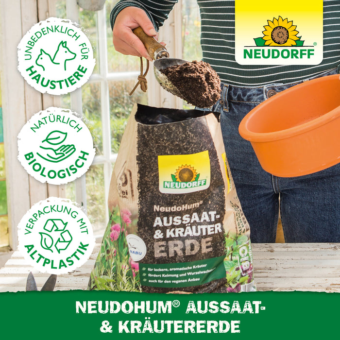 Neudorff NeudoHum Aussaat- und KräuterErde - Silberkraft
