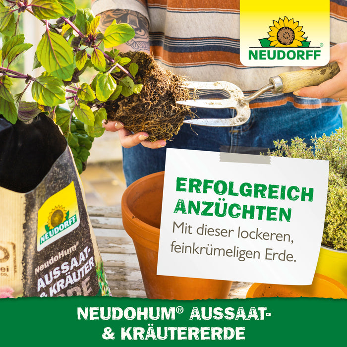 Neudorff NeudoHum Aussaat- und KräuterErde - Silberkraft